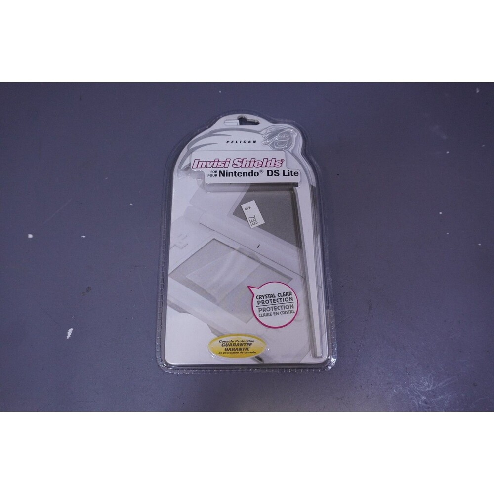 Pelican Invisi-Shields Nintendo DS Lite Crystal Clear Screen Guard NEW